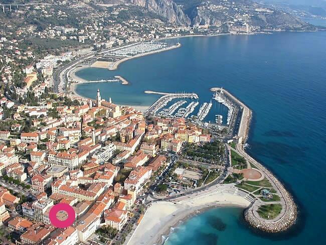 Pied-A-Terre Saint Michel Leilighet Menton Eksteriør bilde